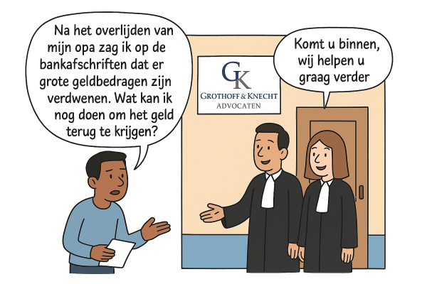 Vermogen verdwenen uit een nalatenschap